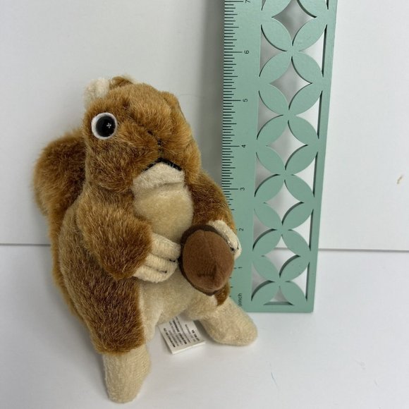 Wild Republic Plush Red Squirrel 6" Stuffed Animal Acorn Non Working Sound Box - Picture 11 of 12